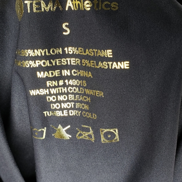 TeMa Hi Lo Athletic Tank Top with Mesh Back size S - Picture 6 of 10